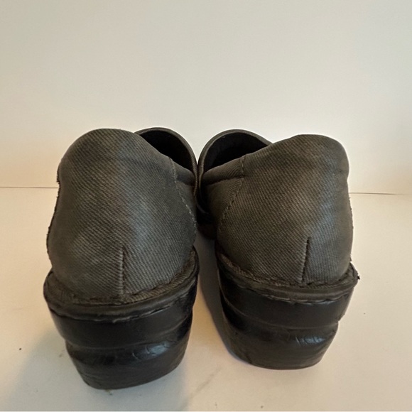b.o.c Peggy grey denim slip on clogs comfort size 9.5 EU 41 comfort comfy - Picture 10 of 11